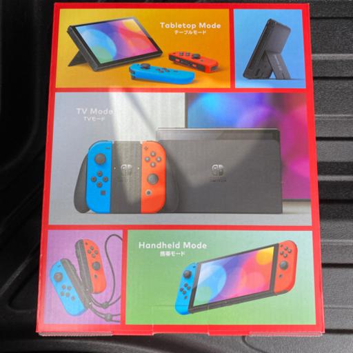 取引者様決定　新型 有機EL Switch ネオンブルー　新品・未開封品