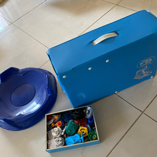 きんかんしゃトーマスのレールバッグとベーブレイドとフィールドの画像