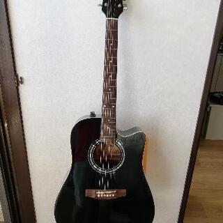 エレアコギターburoze em-280b。超美品。