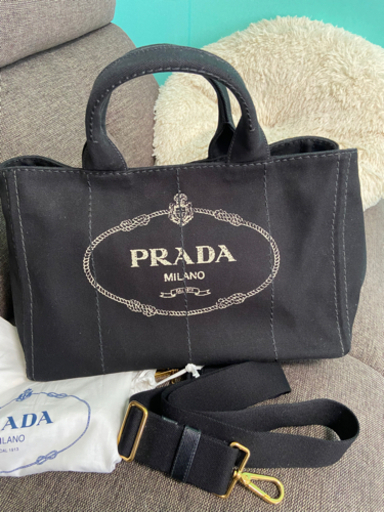 プラダ カナパL 美品