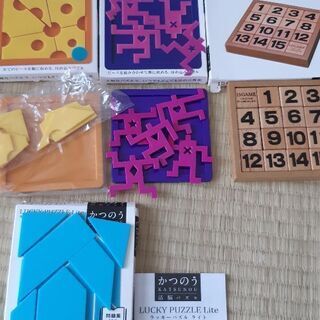 ★最終価格★かつのうパズル　4点セット　脳活性化
