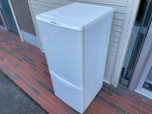 美品■Panasonic 冷凍冷蔵庫 2ドア パナソニック ホワイト 138L 動作確認済み