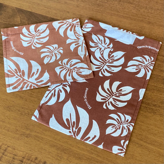 【Beach Sound】トイレットペーパー ホルダーカバー ブラウン