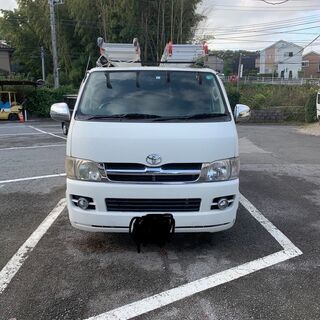 トヨタ　ハイエース　キャリア付き　スーパーGL　