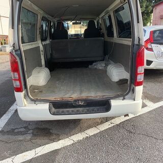 トヨタ　ハイエース　キャリア付き　スーパーGL　の画像