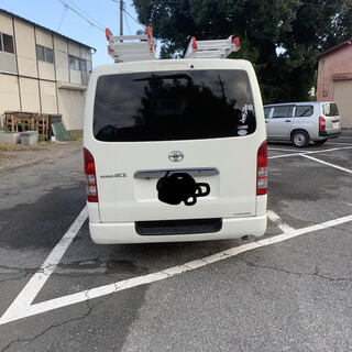 トヨタ　ハイエース　キャリア付き　スーパーGL　の画像