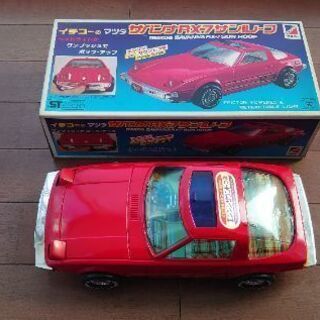 ☆当時物　マツダサバンナＲＸ７サンルーフ　ブリキ美品☆