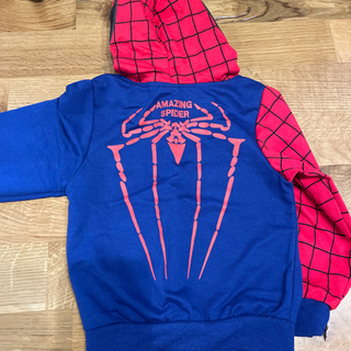 未使用に近い❗️スパイダーマン　パーカーの画像