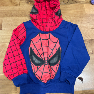 未使用に近い❗️スパイダーマン　パーカー