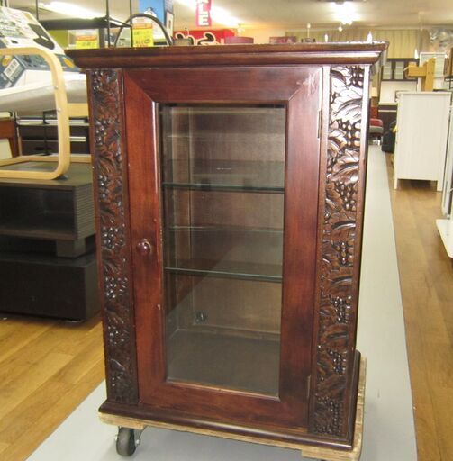 R245 アンティークコレクションケース、幅60cm