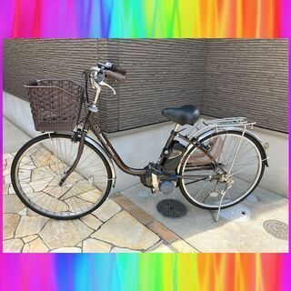 大容量8Ah?Panasonic 電動自転車 ビビDX 26インチ 電動自転車 電動