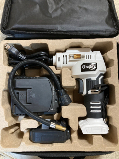 再投稿値下げ！充電式エアーコンプレッサ　美品