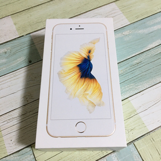 iPhone 6S 32GB ゴールド箱、Appleシール　イヤホン　