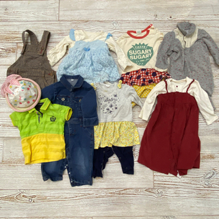 サイズ70〜95 女の子服 35点セットの画像