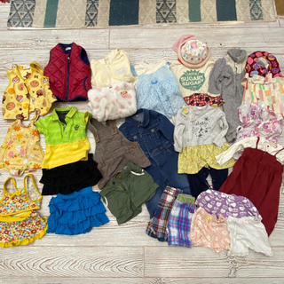 サイズ70〜95 女の子服 35点セット