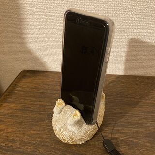 スマホスタンド（ハリネズミ）の画像