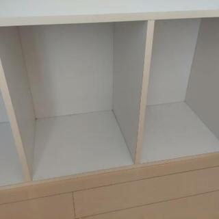 三段ボックス2つの画像