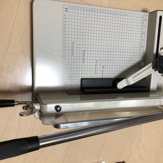 裁断機　ガリ版切り　の画像
