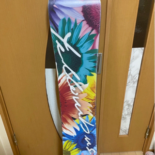 スノーボード　板　デッキパット付きの画像