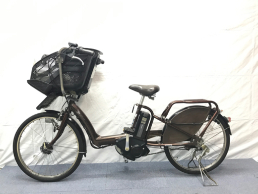 新品バッテリー！ブリヂストン電動アシスト自転車　子供乗せタイプ