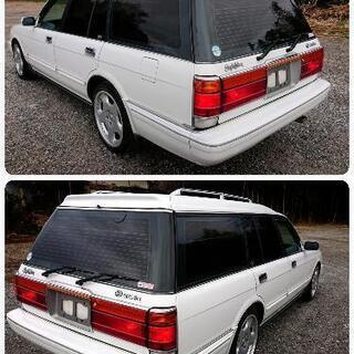クラウンワゴン ロイヤルサルーン JZS130 9年 サンルーフ ベンチシート ナビ 18インチホイール 埼玉県 久喜市の画像