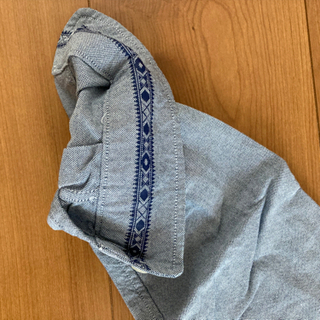 メンズシャツ2枚 タケオキクチ(TK)とアズール 小さめの画像