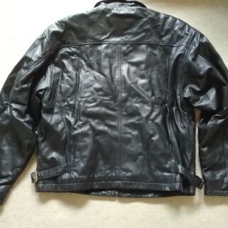 羊革のジャケットの画像