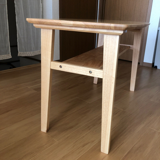 ナチュラルテーブル　決まりました。の画像