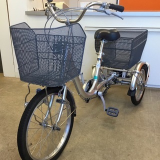 超美品＞武田産業・NATURAL FLOW・ナチュラルフロー 三輪自転車 20／16