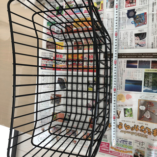 フロントキャリア　新聞バーディ純正　原付　バイク　カゴ　大型キャリア