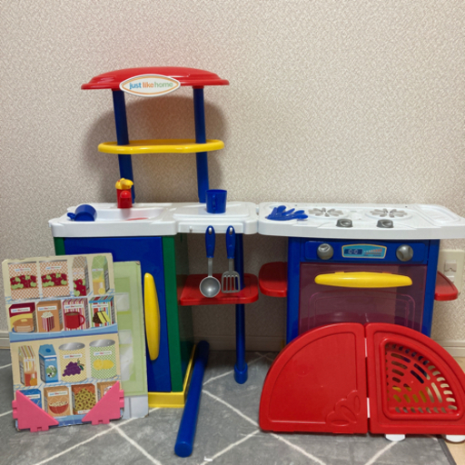 システムキッチン　子供　おもちゃ　ままごと