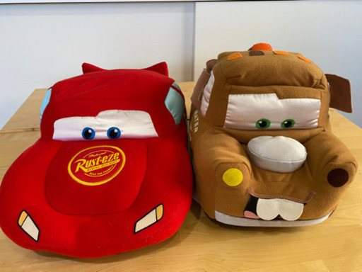 【カーズ】マックィーン・メーター大きなぬいぐるみセット