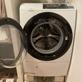 HITACHI 日立　ドラム缶洗濯機　の画像