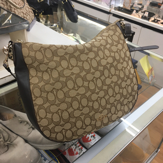 S282　★COACH　コーチ　シグネチャー2WAYバッグ