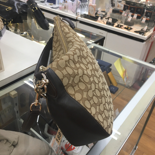 S282　★COACH　コーチ　シグネチャー2WAYバッグ