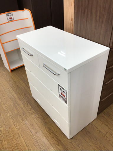 KJ-25【ご来店頂ける方限定】チェスト　白　800