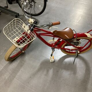 ★子供用自転車(4歳～7歳)★18インチ？★赤★Briller ...