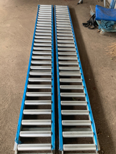 受け渡し予定者決定【値下げ】ローラーコンベヤ　2本セット