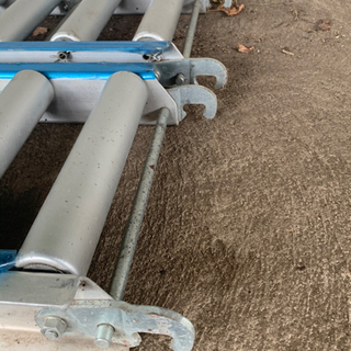 受け渡し予定者決定【値下げ】ローラーコンベヤ 2本セット