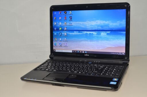 最新Windows10+office 大容量HDD750GB 富士通 LIFEBOOK AH56/DN i3-2310M/4GB/15.6インチ/DVDRW/無線/USB3.0/Webカメラ/便利なソフト多数