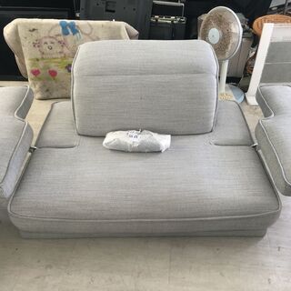 大川家具 2人掛けソファ(送料込) 配送設置込み 大川家具2人用ソファ 使用半年！