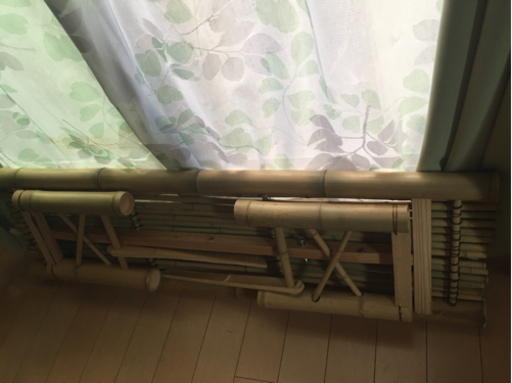 【取引中】竹製 縁台 未使用品