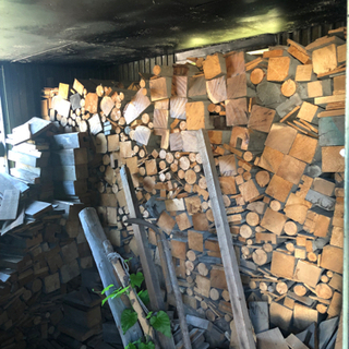 乾燥済み薪　説明必読の画像