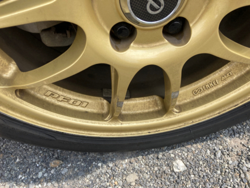 エンケイ17インチホイール、オマケタイヤ付き