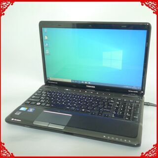 中古美品 ノートパソコン 16型ワイド TOSHIBA 東芝 dynabook TX/77MBL Core i5 4GB 500GB Blu-ray 無線 Windows10 Office 即使用可能