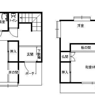 『陽当たり良好、南向き角地』■結城市上成■中古戸建 - 結城市