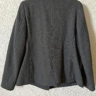 最終値下げ earth m&e☆ショート丈 2wayピーコートの画像