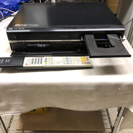 MITSUBISHI 楽レコ 地上・BS・110度CSデジタルハイビジョンチューナー内蔵 ビデオ一体型DVD＆HDDレコーダー250GB HDMI対応　DVR-DV735 リモコン付属