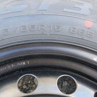 ★新車外しサマータイヤ　１８５/６５R１５・６J・５穴★