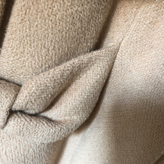 ベージュ　コート　冬　prime patternの画像